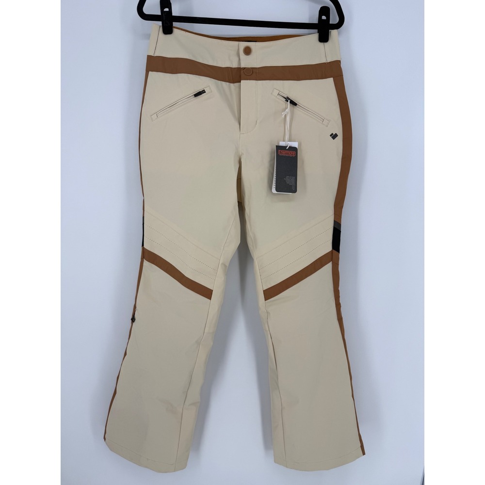 Obermeyer Chateau Pant 15071 Sandbar Insulated Ski Snow Pants Womens 10 $349 NWT